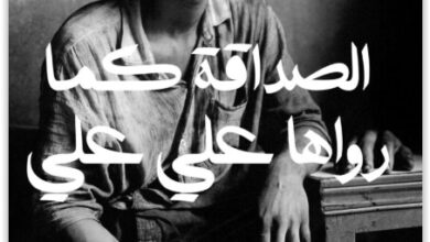 رواية الصداقة كما رواها علي علي - محمد عبد الجواد
